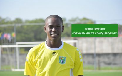 CU20 Qualifying Guyana down SVG 3-0 on account of Simpson’s brace