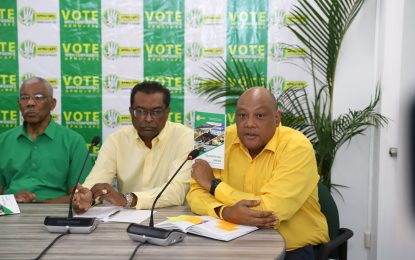 APNU+AFC manifesto has no room for improving oil deals – no new plans for industry