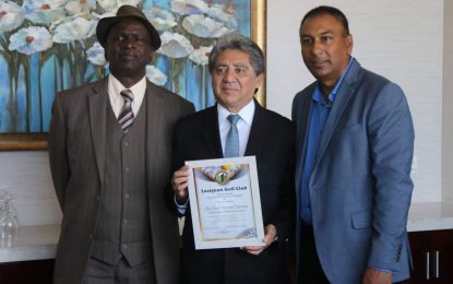 LGC bestows honorary membership to Mexican Ambassador Jose Omar Hurtado Contreras