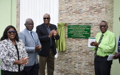 First ever Immigration Office commissioned in Region Ten