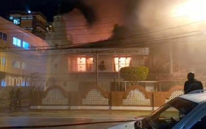 Meditating sisters escape unhurt as fire strikes at Yoga Centre