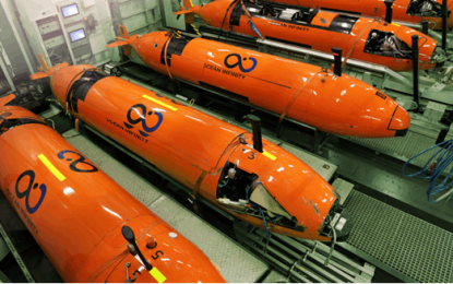 ExxonMobil AUV contract for underwater data gathering vehicle