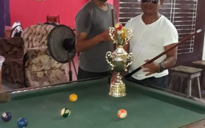 Pooran, Ramnarine win Bhagelu pool tourney