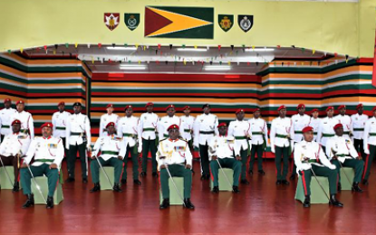 25 ensigns promoted to Second Lieutenant