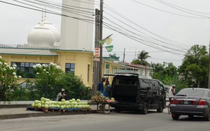 NDC Chairman threatens to remove roadside fruit vendors at Peter’s Hall