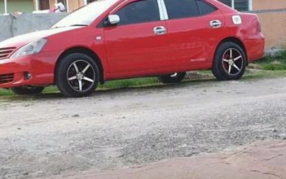 Car stolen in broad daylight at Meadow Bank Public Road