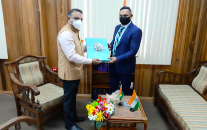 Indian High Commissioner calls on Natural Resources Minister