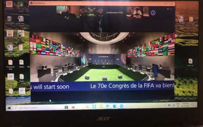 GFF attends first virtual FIFA conference