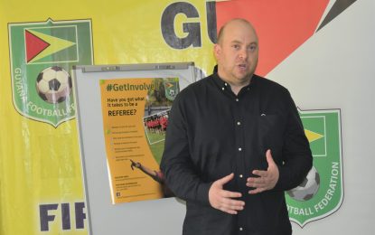 GFF launches refereeing recruitment campaign #GetInvolved