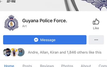 Beware of fake Police Force Facebook page