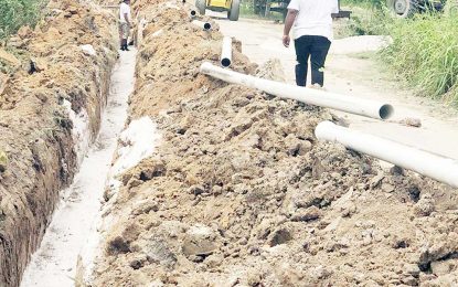 Esau and Jacob community Mahaicony gets potable water for the first time