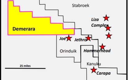 CGX claims Guyana owes it US$20M despite drilling no well on Demerara block