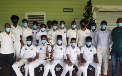 Demerara 50 overs U-19 cricket GT take title