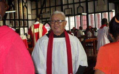 Former Anglican priest was stabbed in heart