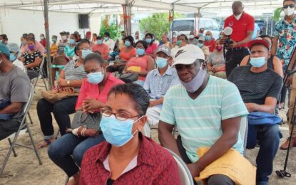 300 applicants receive house lots in Berbice