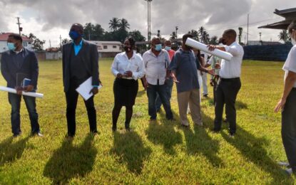 Chinese Embassy officials visit MSC as venue set to become multipurpose sports facility