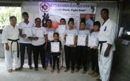 Parfaite Harmony Martial Arts Academy students excel at exams