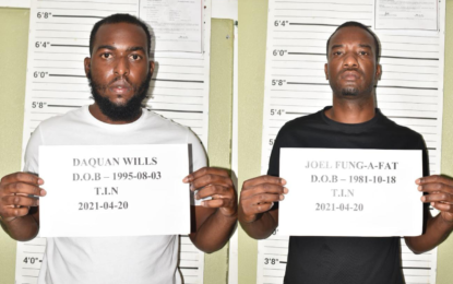 Men who allegedly threw cocaine out of car window get bail