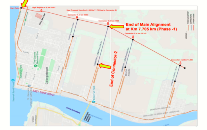 Four Indian companies pre-qualify for construction of the Ogle to Eccles Highway