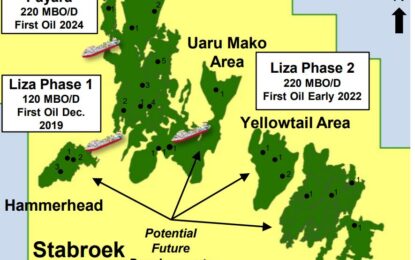 Liza Phase Two, Payara, Yellowtail could each give Hess $1B annually – John Riley, VP