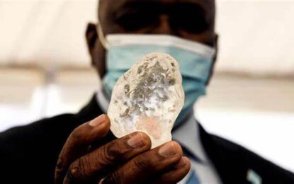 Botswana receives 10% royalty on its diamonds while Guyana settles for 1.1/2%