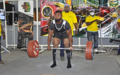 Petterson-Griffith to represent the ‘Golden Arrowhead’ at the 2021 World Classic Powerlifting C/ship