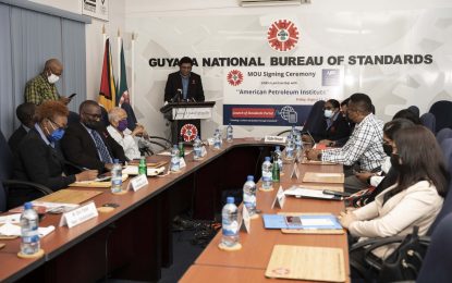 GNBS signs MoU with American Petroleum Institute to strengthen safety guidelines for oil sector