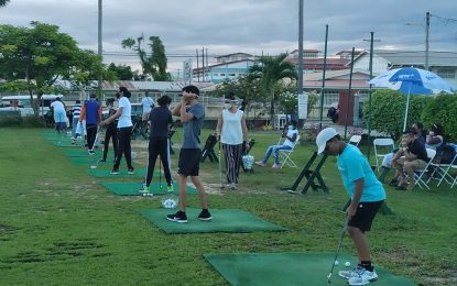 Golf continues to blossom – second junior camp underway