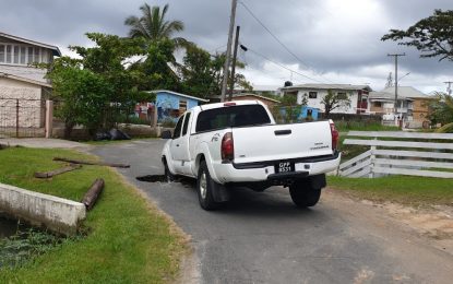 Sinkhole causing havoc for motorists since April