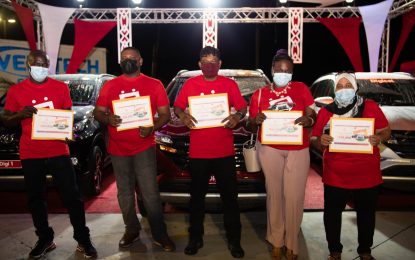 Coldingen resident wins Digicel’s ‘Summa Rush’ SUV