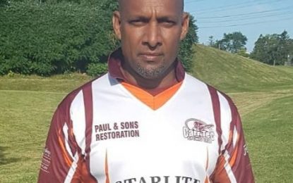 Former Guyanese youth player Mandolall blasts 142 in OSCL tourney