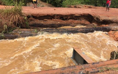 Chinese manganese company causes massive flooding in Matthews Ridge