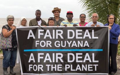 Over 150 Guyanese lend voices to global climate change fight