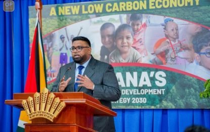 Guyana’s participation in COP26 will restore country as a leading example for net-carbon sink – President Ali