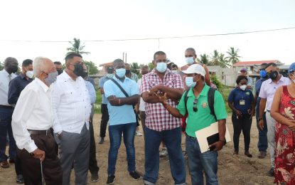 Minister Mustapha engages Cove and John farmers