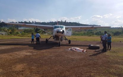 Porter killed by plane’s propeller at airstrip