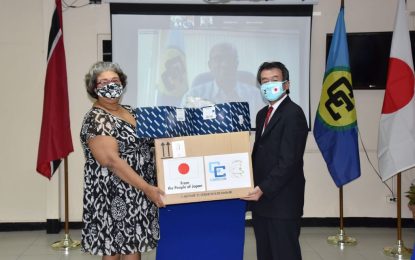 Guyana among regional beneficiaries to get COVID-19 testing kits from Japan