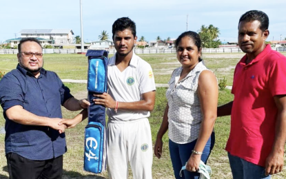 “Cricket gear for young and promising cricketers in Guyana”