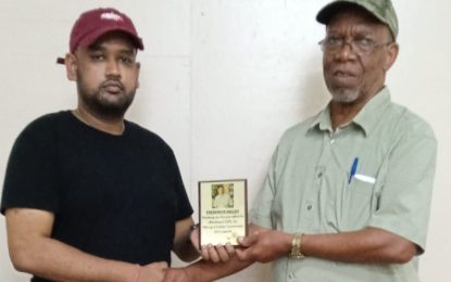 Regal Stationery and Computer Centre recognises players, journalist