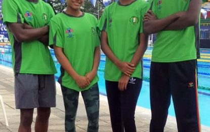 Junior PanAm Games… Swimmers all improve times but fail to advance – Persaud set new Guyana 100m free record