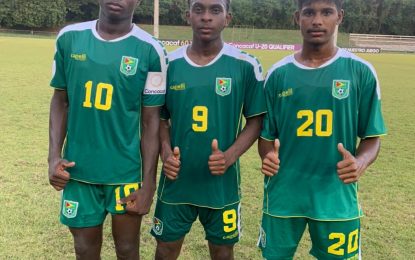 Captain Glasgow’s hat-trick leads 10-man Guyana to thumping 5-1 over US Virgin Islands