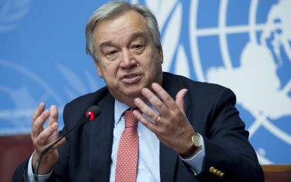 We are digging our own graves with fossil fuel addiction – UN Secretary General