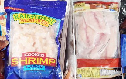 Guyana begins to import fish, shrimp