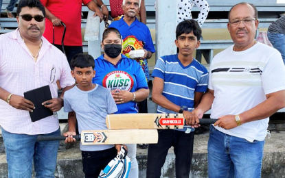 “Cricket gear for young and promising cricketers in Guyana”