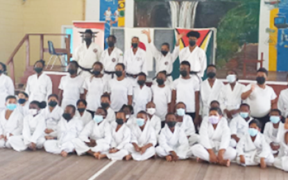 IKO Karate Academy of Guyana second grading examinations