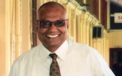 Vishnu Persaud is new Chief Election Officer