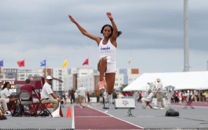 Hooper resets National Triple jump record