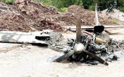 Plane found abandoned at Kuruduni