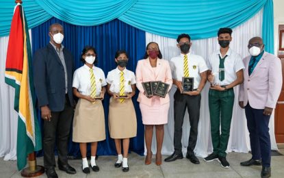 9 Guyanese students recognised for outstanding performance at CSEC, CAPE