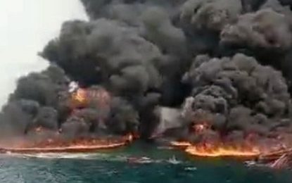 Nigerian FPSO had 60,000 barrels on it before explosion